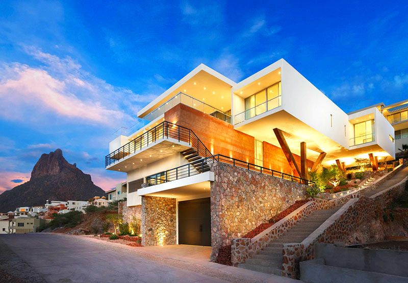Ngôi nhà với phong cách nghỉ dưỡng tại Mexico