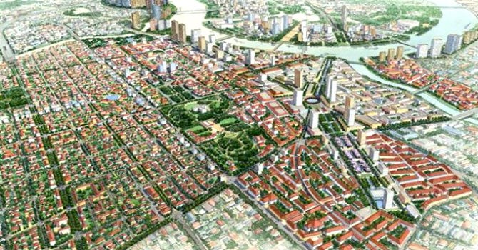 Tp.HCM: Điều chỉnh quy hoạch khu trung tâm hiện hữu thành phố