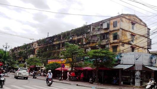 Giá cao “ngất” của chung cư cũ ở trung tâm Hà Nội
