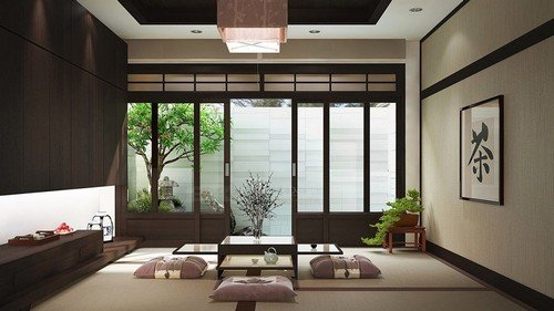 Trang trí nội thất theo phong cách Nhật Bản