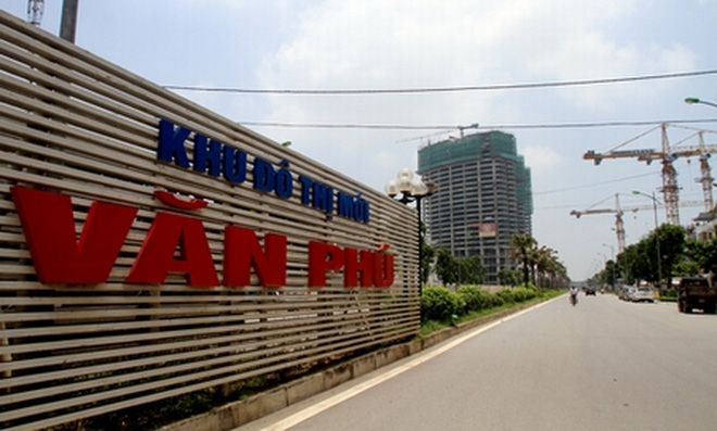 Hà Nội: Thay đổi hình thức sử dụng đất tại KĐTM Văn Phú