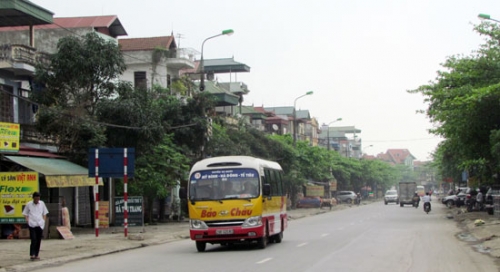 Hà Nội duyệt chỉ giới đường đỏ tuyến QL 21B đoạn qua thị trấn Kim Bài