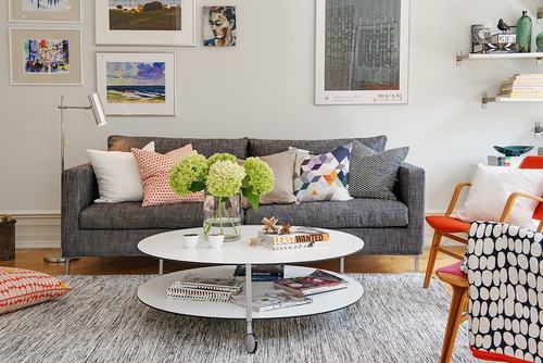 Ngắm căn hộ mang phong cách Scandinavian đầy màu sắc