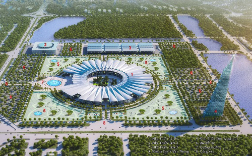 Đức sẽ giúp Hà Nội thực hiện dự án Trung tâm Hội chợ Triển lãm Quốc gia