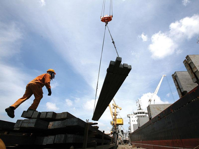 Nhập khẩu sắt thép tăng 41,9% về trị giá trong 2 tháng đầu năm