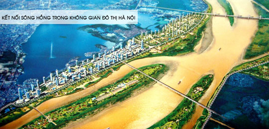 Hà Nội cho phép cấp tài liệu để lập đồ án quy hoạch hai bên sông Hồng