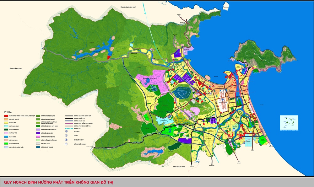 Đà Nẵng: quy hoạch 1/5000 Khu vực phía Tây Nam với 9.955 ha