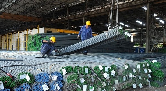 Lượng thép Trung Quốc nhập khẩu vào Việt Nam tăng trong quý I