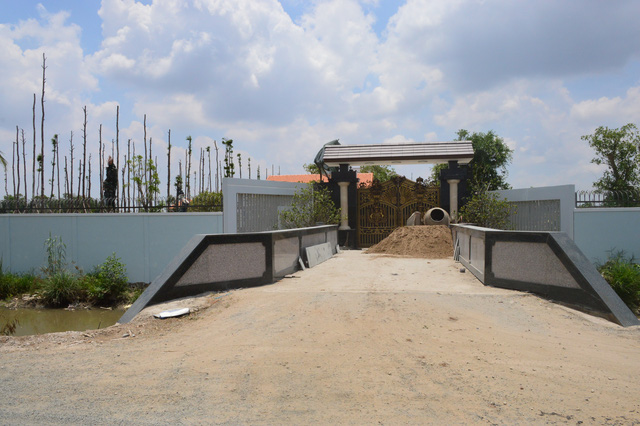 Tổng giám đốc công ty cấp nước xây khu biệt thự “khủng” không phép