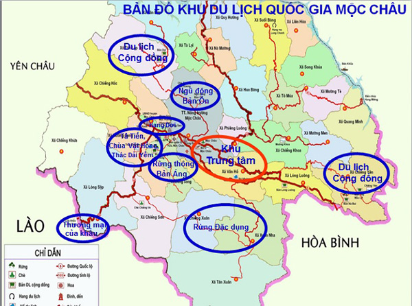 Quy hoạch Khu du lịch quốc gia Mộc Châu