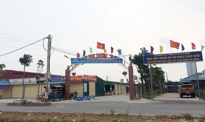 Hà Nội: Đất dự án Công viên Hà Đông cho thuê với giá rẻ như bèo
