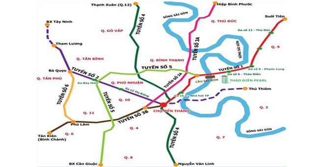 Tp.HCM vay 233,3 triệu USD để thực hiện tuyến metro Lăng Cha Cả - Tân Sơn Nhất