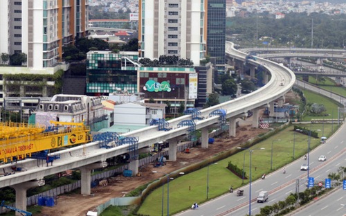 Tp.HCM: Sẽ tăng giá trị gói thầu thuộc metro Bến Thành - Suối Tiên