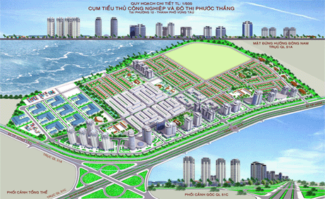 Bà Rịa - Vũng Tàu chấp thuận đầu tư hạ tầng Khu đô thị Phước Thắng