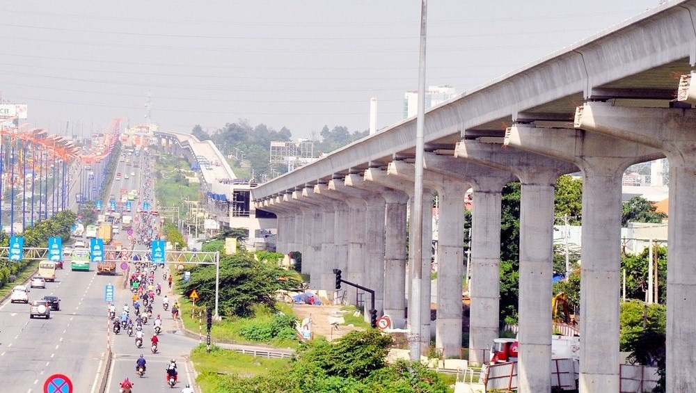 Tp.HCM: Tuyến metro Bến Thành - Suối Tiên đã thành hình