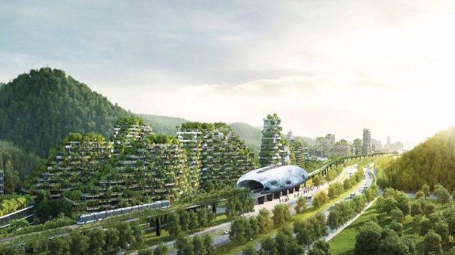 Thành phố xanh chống ô nhiễm môi trường ở Trung Quốc