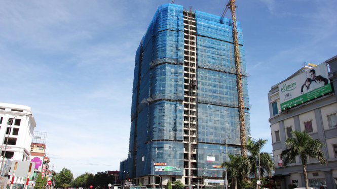 Nghệ An: Chung cư xây vượt 3 tầng bị phạt 40 triệu đồng