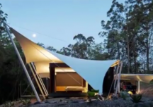 Ngôi nhà hình lều độc đáo ở Australia