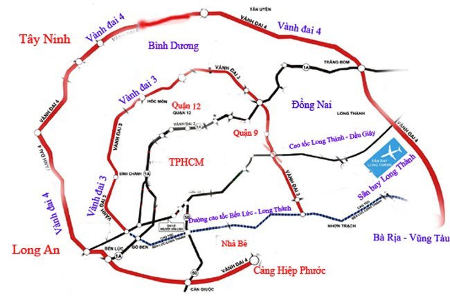 Tp.HCM chuẩn bị đầu tư dự án đường Vành đai 3