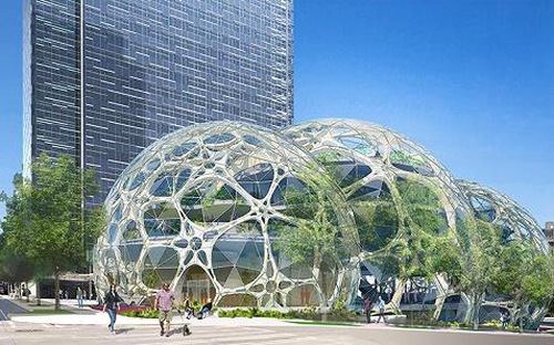 Amazon xây khu công viên trong nhà cho nhân viên