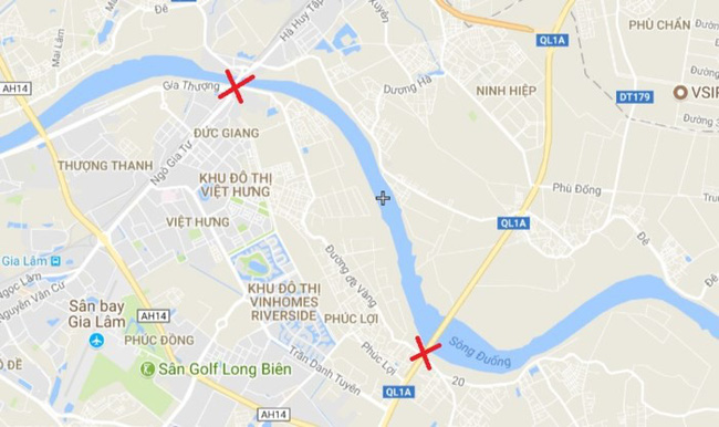 Hà Nội sẽ có tuyến đường đê dài 5,4km nối cầu Đuống với cầu Phù Đổng