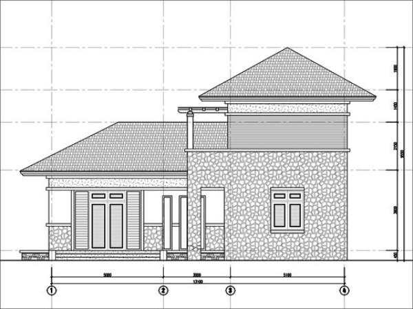 mẫu thiết kế biệt thự 2 tầng