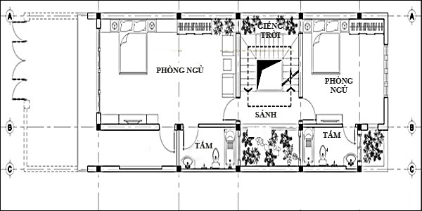 tư vấn thiết kế nhà 4 tầng