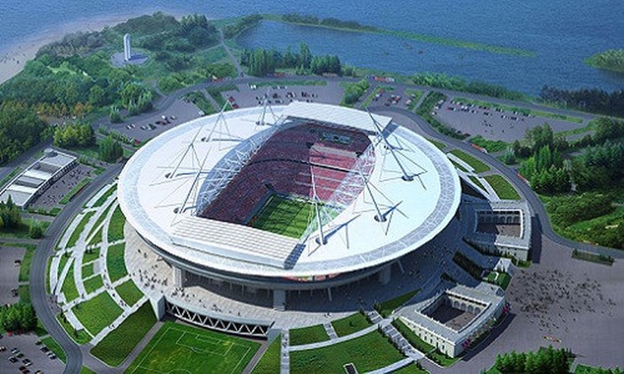 Sân bóng Saint Petersburg Stadium 