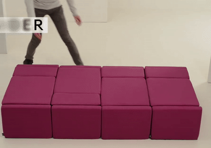 sofa xếp hình sáng tạo