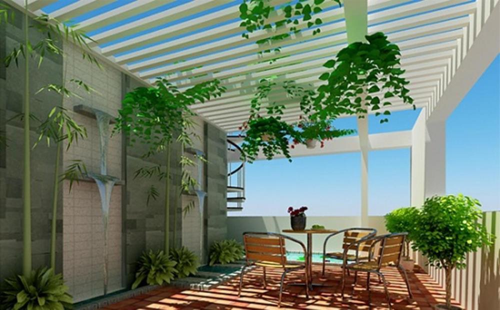 3 xu hướng thiết kế vườn hoa trên sân thượng tạo đẳng cấp cho ngôi nhà