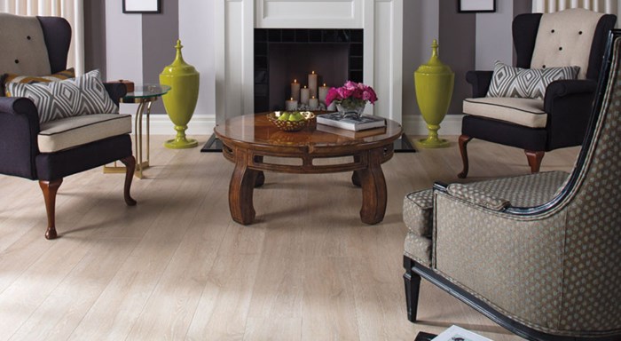 Những mẫu sàn gỗ màu sáng tạo cảm giác thoáng rộng hơn cho căn phòng có diện tích khiêm tốn. (Ảnh: Isango)