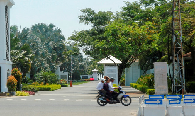Khu vực cuối đường Hồ Xuân Hương sẽ được mở lối xuống biển. 
