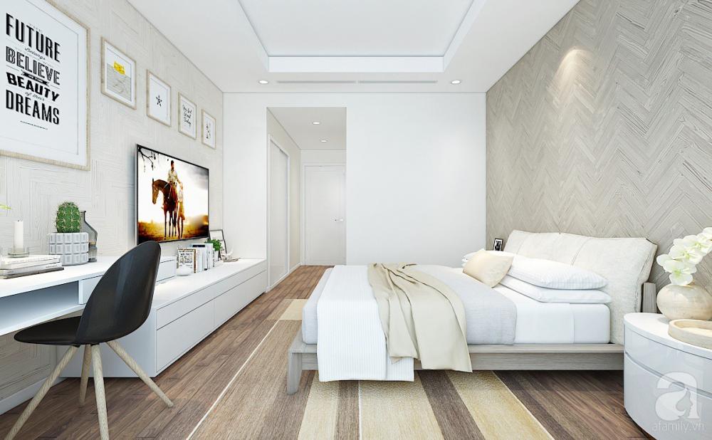 Tư vấn thiết kế nội thất phòng ngủ thoáng đẹp với kinh phí 20,6 triệu đồng