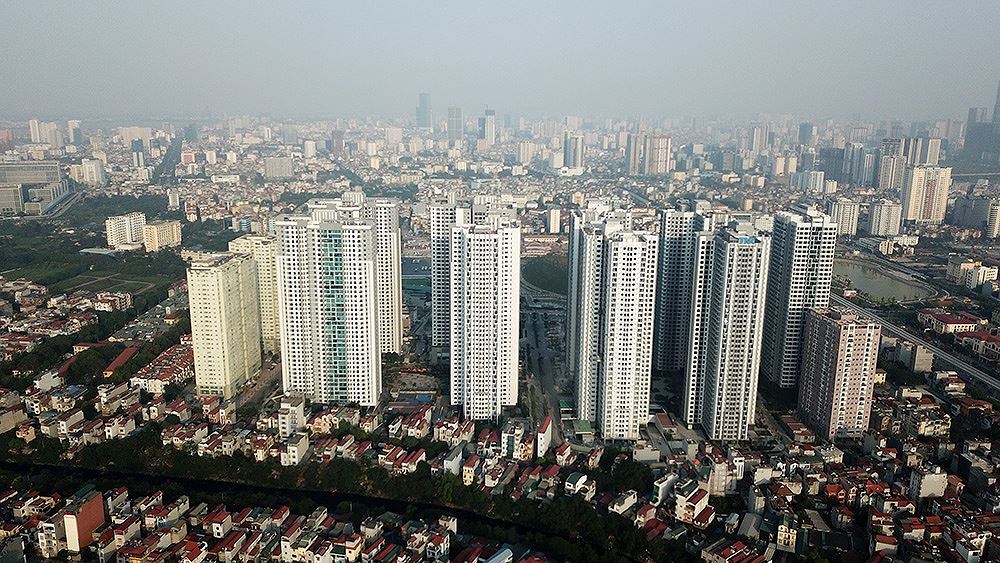 mật độ xây dựng tại TP. Hà Nội đang cao gấp đôi Singapore 