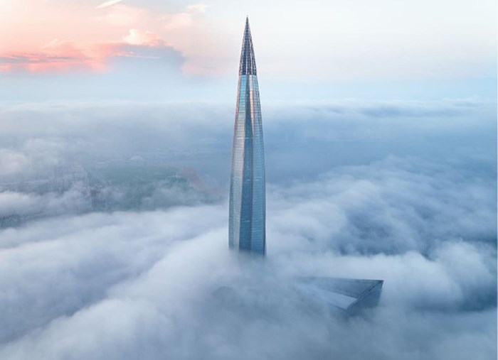 Lakhta Centre trở thành tòa nhà cao nhất châu Âu