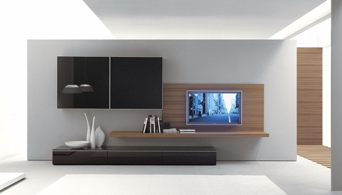 Mẫu kệ tivi tối giản đã và đang là xu hướng của thiết kế nội thất hiện đại.