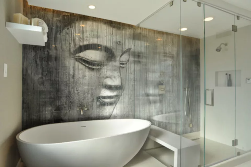 phòng tắm phong cách Zen