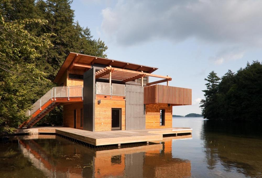 10 ngôi nhà xây cạnh hồ nước khiến ai cũng thích mê