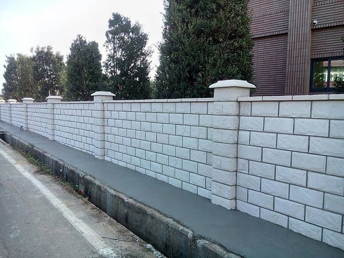 tường rào bằng gạch đẹp