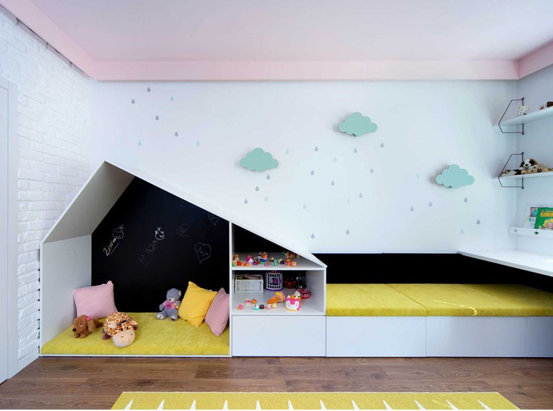 2 ý tưởng thiết kế phòng trẻ em tạo không gian vừa học vừa chơi cho bé