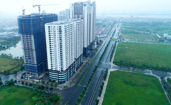 Tuyến đường 10 làn xe nối hai đường vành đai của Hà Nội đã hoàn thiện 90%