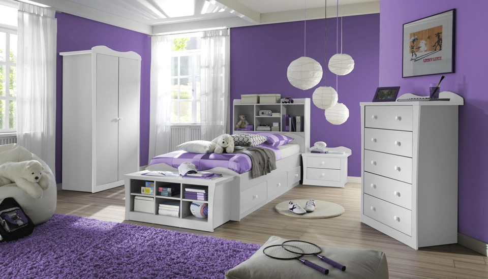 thiết kế phòng ngủ bé gái