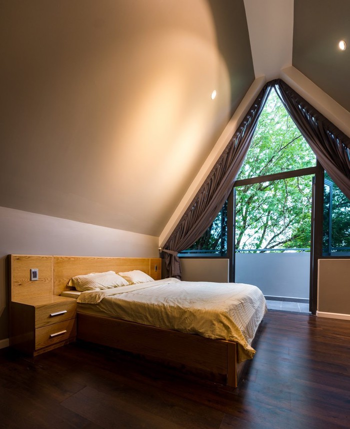 Phòng ngủ có thiết kế đơn giản