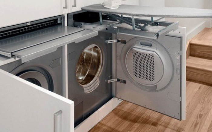 Gợi ý cách đặt máy giặt thông minh, dễ áp dụng cho nhà chật