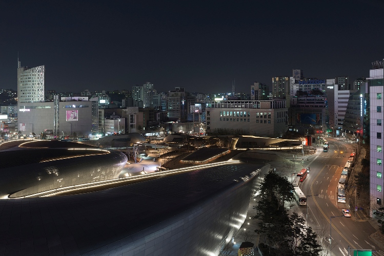 trung tâm thiết kế xây dựng độc đáo ở Hàn Quốc