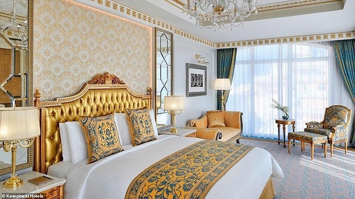 khách sạn dát vàng ở Dubai
