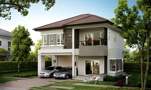 Mê mẩn những mẫu biệt thự nhà vườn nhỏ, diện tích khoảng 80m2