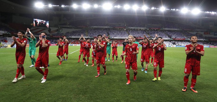 đội tuyển Việt Nam đã lọt vào vòng 1/8 Asian Cup 2019