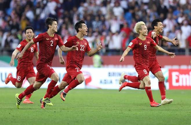 đội tuyển Việt Nam vào tứ kết Asian Cup 2019