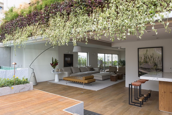 Ngắm không gian sống mở rộng ra ngoài trời trong căn penthouse 2 tầng ở Sao Paulo